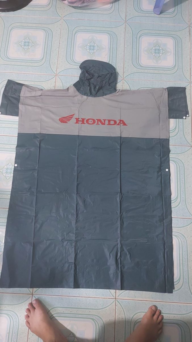 công ty in áo mưa nhựa PVC thương hiệu HONDA