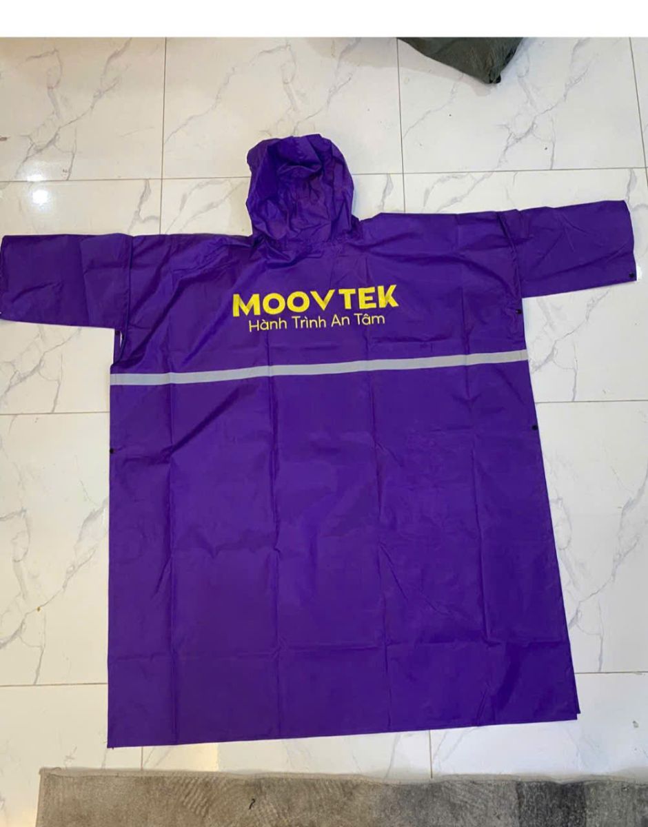áo mưa quà tặng Moovtek