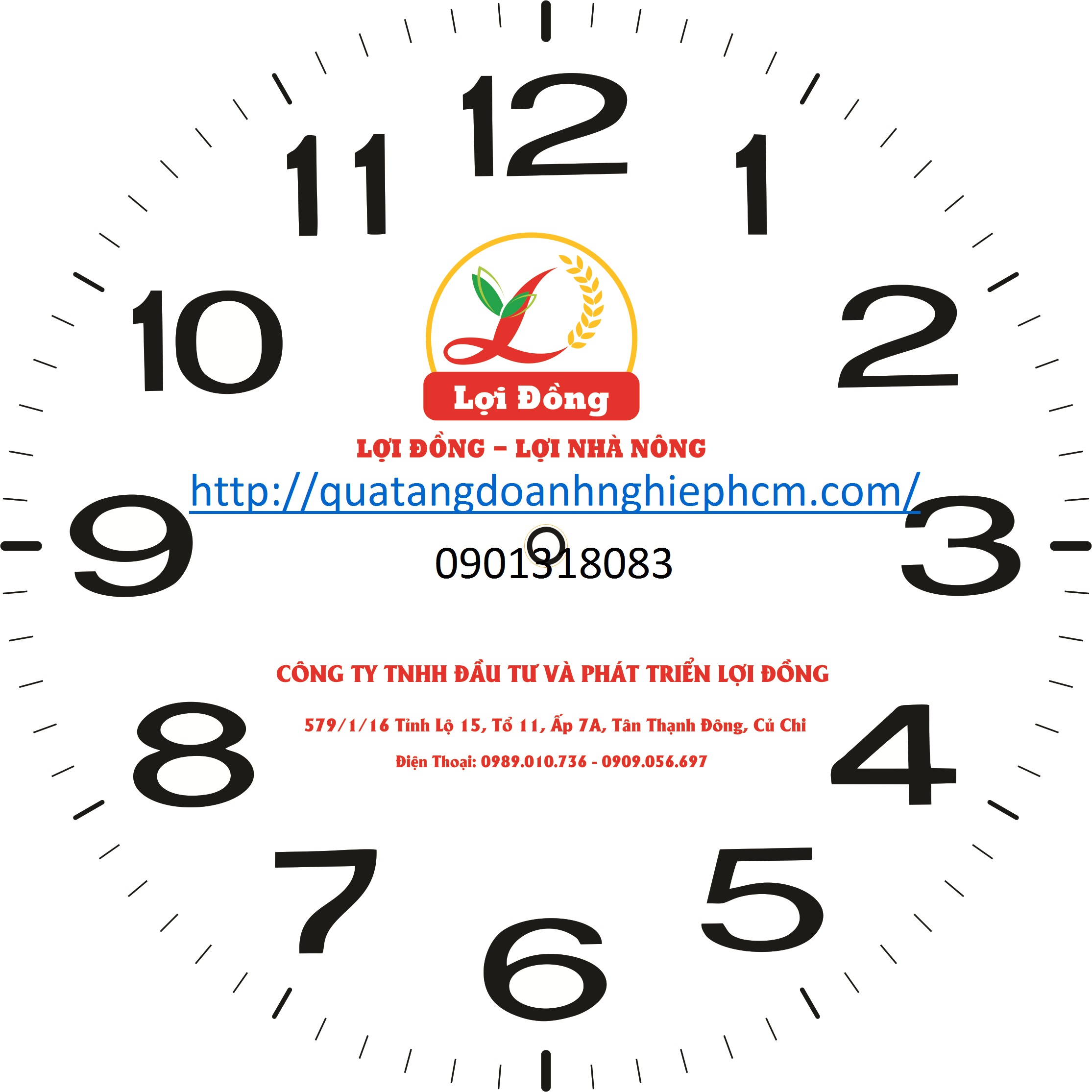 quà tặng đồng hồ lợi Đồng