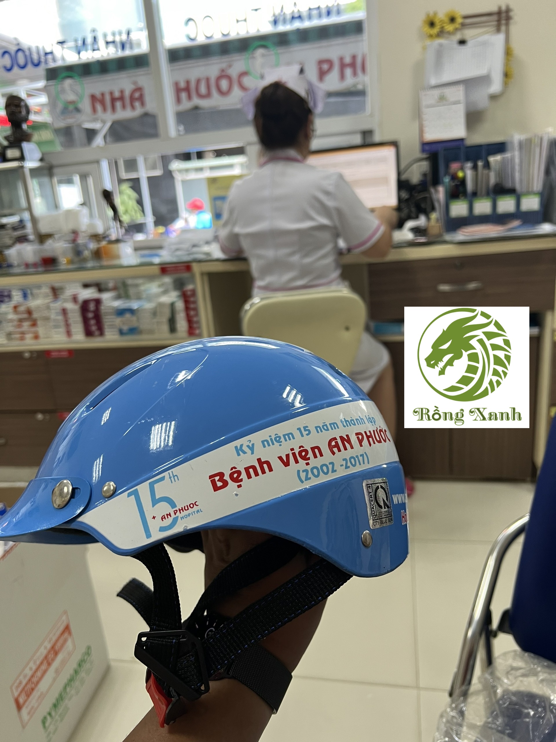 Xưởng sản  xuất nón bảo hiểm quảng cáo giá rẻ HCM