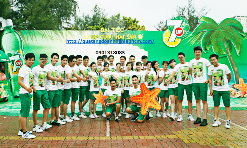 đồng phục sự kiện nước giải khác 7up