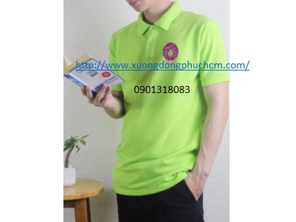 áo thun đồng phục công ty mẫu áo thun cổ bẻ