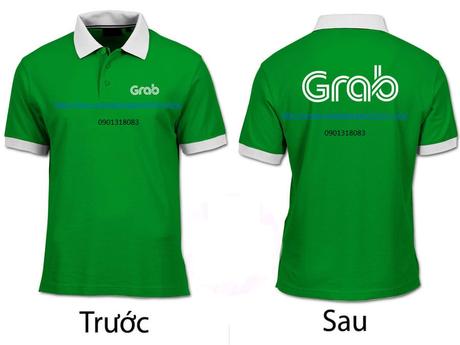 áo thun đồng phục công ty grap
