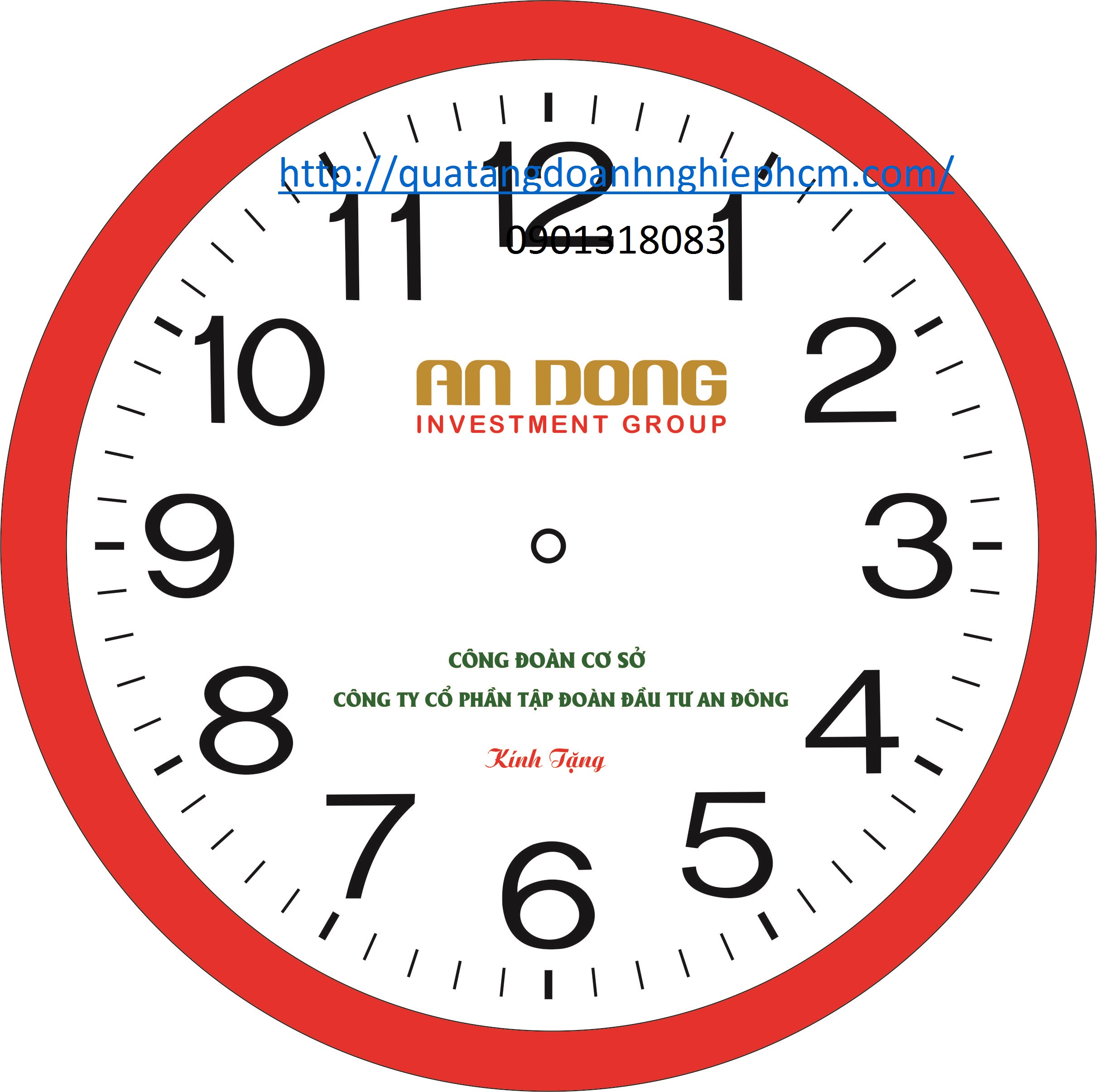 quà tặng đồng hồ An Đông