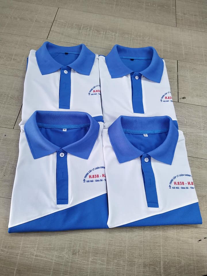 áo thun đồng phục lớp trung cấp chính trị