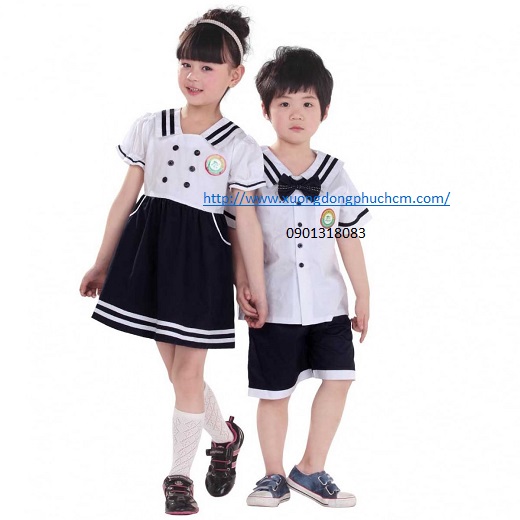 đồng phục học sinh mầm non và tiểu học m2