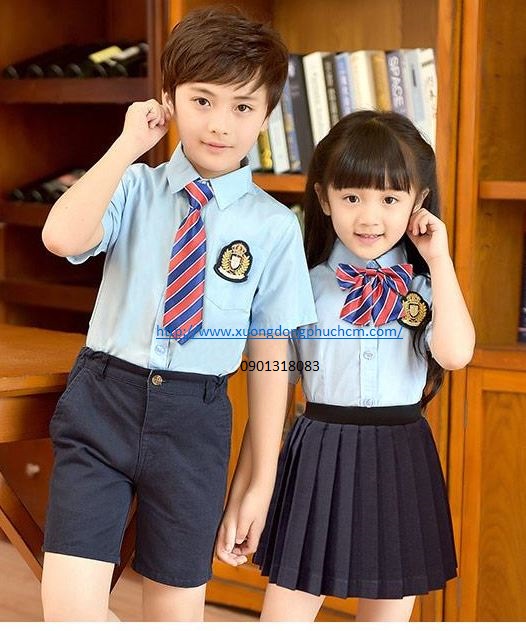 đồng phục học sinh mầm non và tiểu học m5