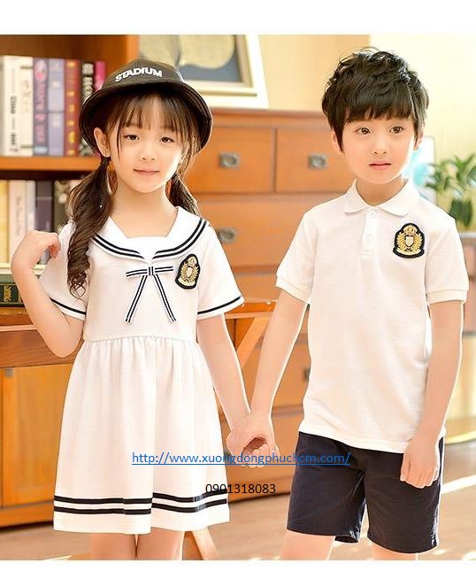 đồng phục học sinh mầm non và tiểu học m13