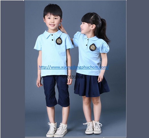 đồng phục học sinh mầm non và tiểu học m3