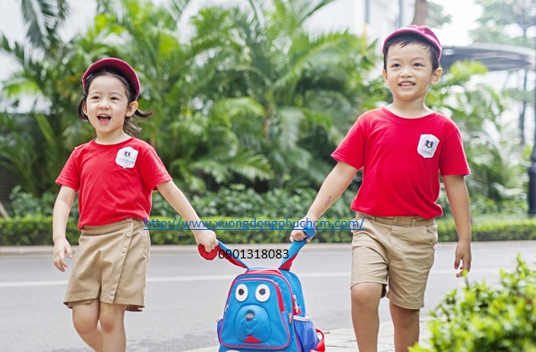 đồng phục học sinh mầm non và tiểu học m4