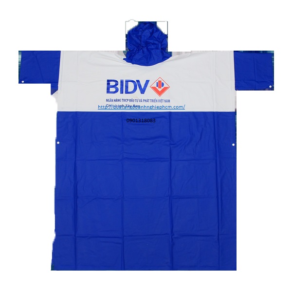 in áo mưa quảng cáo tại hcm áo mưa in logo ngân hàng vib