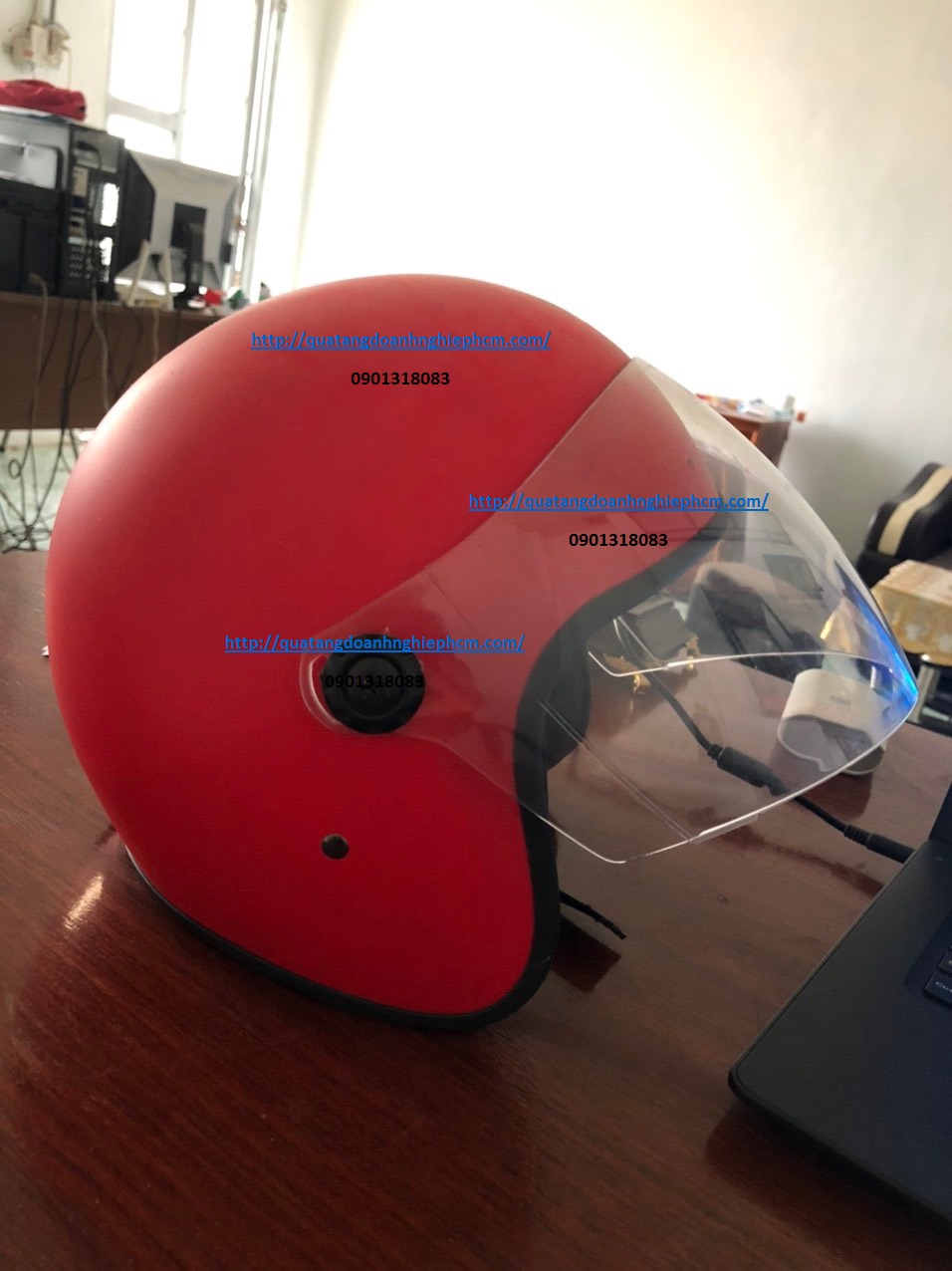 nón bảo hiểm quảng cáo red mẩu 3-4