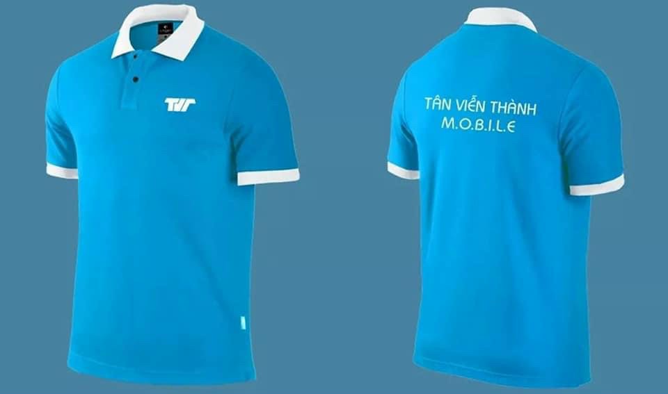 đồng phục công ty áo thun đồng phục cổ trụ