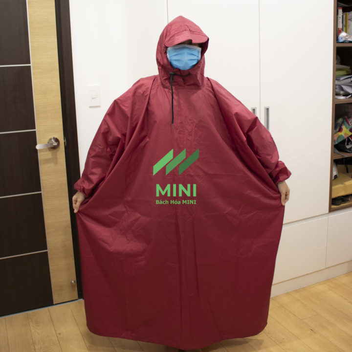 áo mưa bít vải dù bách hoá mini