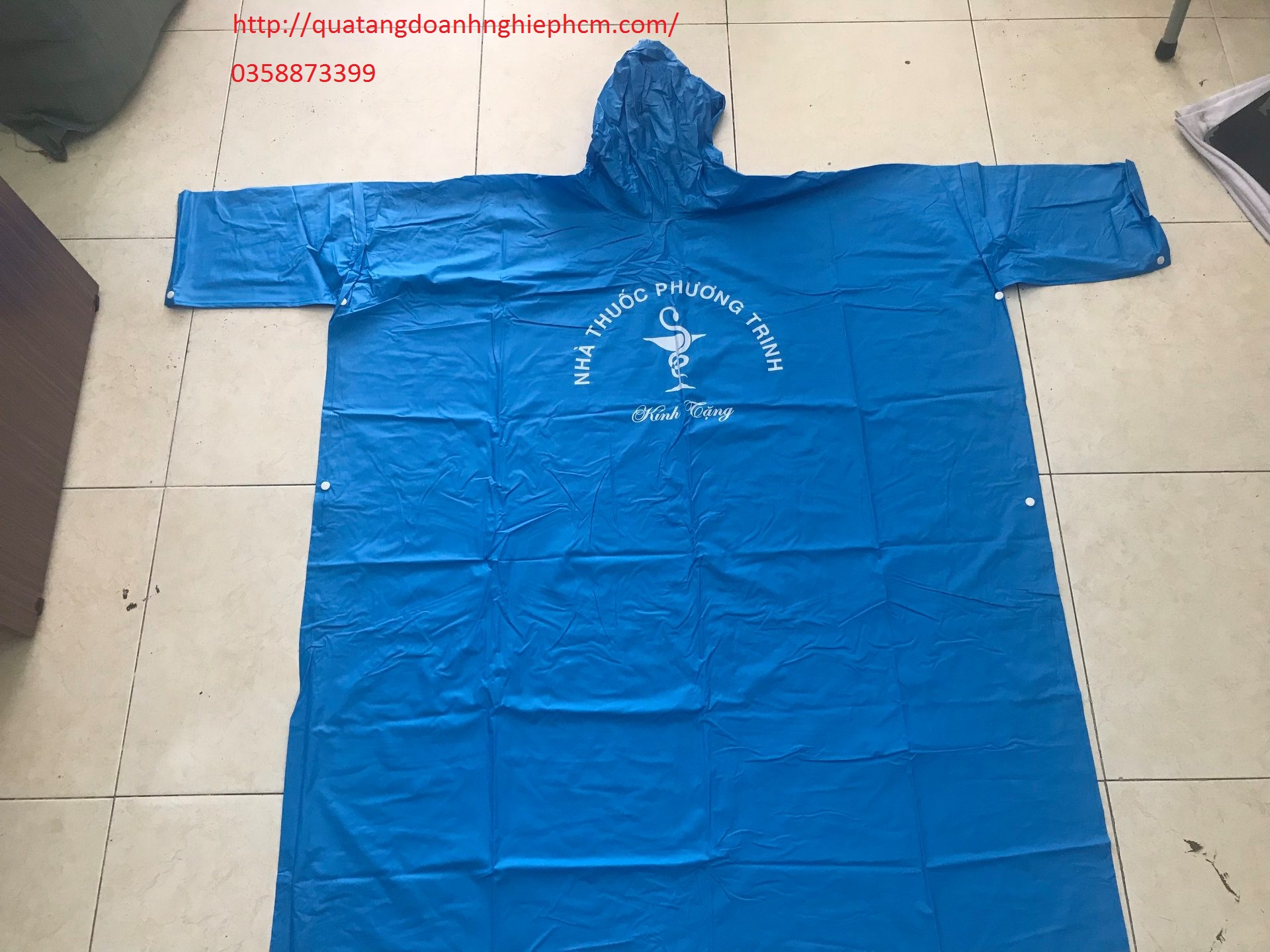 áo mưa in logo giá rẻ tại Cần Thơ