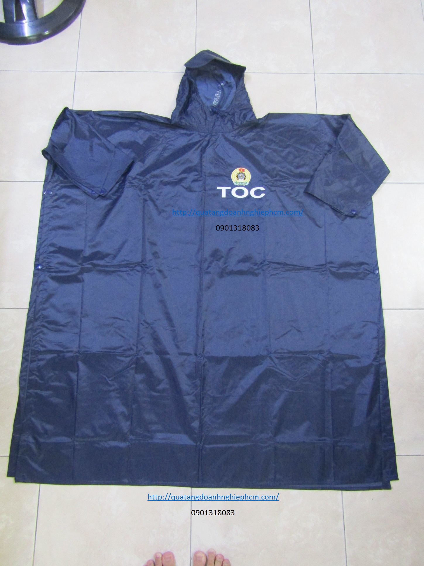 áo mưa thương hiệu in logo theo yêu cầu công ty tnhh TOC